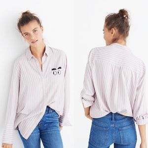 Madewell Embroidered Bristol Button-Down Shirt